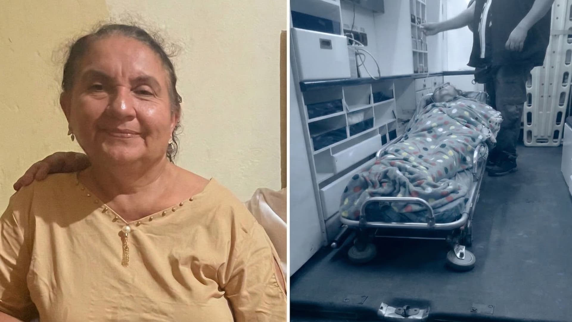 Ecuador recovery — family receiving care